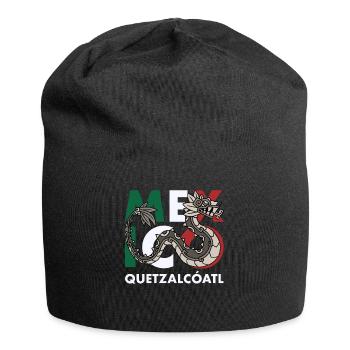Quetzalcoatl Aztecs Maya Inca Toltec Gift - Jersey Beanie - black - Front