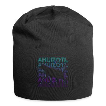 Ahuizotl Azteken Mythologie Maya Retro Geschenk - Jersey-Beanie - Schwarz - Vorne
