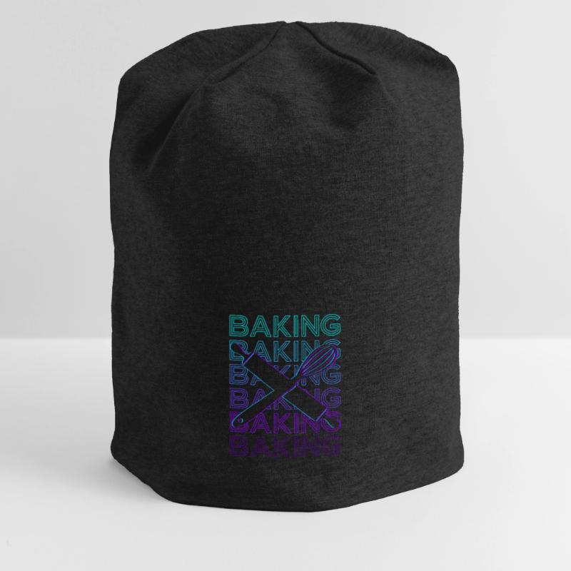 Baking Baker Baking Retro Gift Jersey Beanie