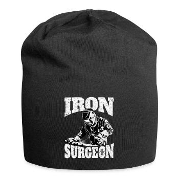 Funny Welder Welder Welder Gift - Jersey Beanie - black - Front