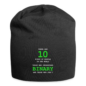 Programmer Coder Software Developer - Jersey Beanie - black - Front