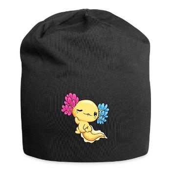 Pansexual Pride Pansexual Flag Kawaii Axolo - Jersey Beanie - black - Front