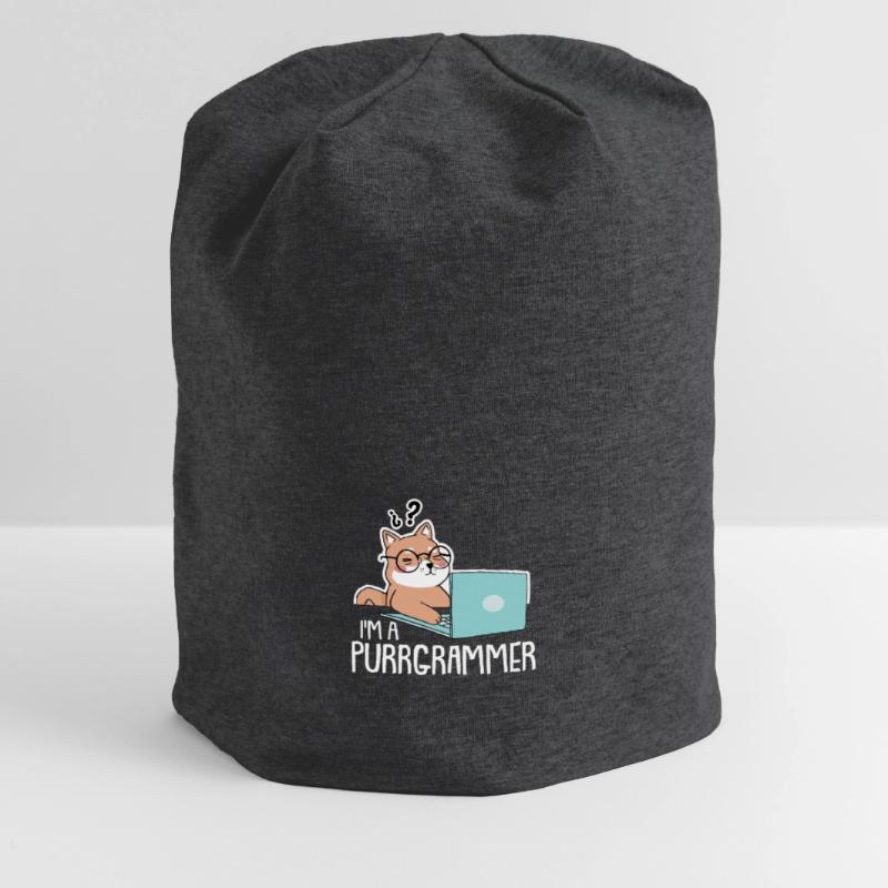 Programmierer Coder Software Entwickler Jersey-Beanie