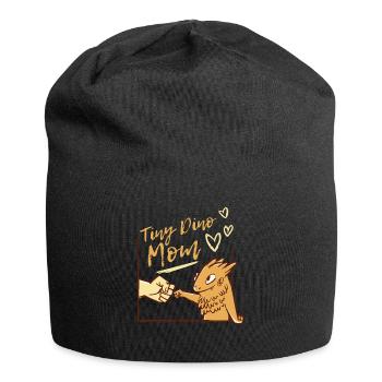 Drôle de dragon barbu Mama - Bonnet en jersey - noir - Devant