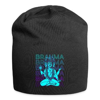 Brahma Uralter Gott Hindu-Mythologie Geschenk - Jersey-Beanie - Schwarz - Vorne