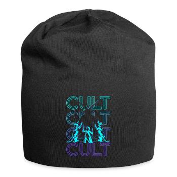 Culte Baphomet Paganisme Occulte Wicca Retro Geschen - Bonnet en jersey - noir - Devant
