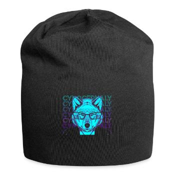 Cynocephaly Mittelalterliches Bestiarium Retro Ges - Jersey-Beanie - Schwarz - Vorne