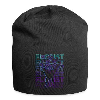 Fleuriste Fleuriste Retro Gift - Bonnet en jersey - noir - Devant