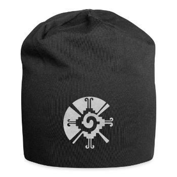 Hunab Ku Ometeotl Aztèque Yucatèque Maya Maya Inca - Bonnet en jersey - noir - Devant