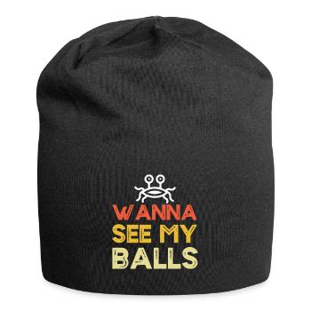 Flying Spaghetti Monster Pastafarianism - Jersey Beanie - black - Front