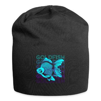 Goldfish Retro - Jersey Beanie - black - Front