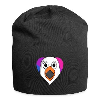 Bisexuell Möwe Geschenk - Jersey-Beanie - Schwarz - Vorne