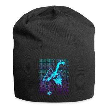 Jersey Devil Cryptozoology Retro - Jersey Beanie - black - Front