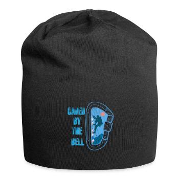 Klettern Bergsport Kletterer - Jersey-Beanie - Schwarz - Vorne
