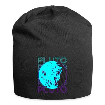 Pluton Rétro - Bonnet en jersey - noir - Devant