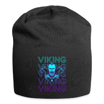Viking Rétro - Bonnet en jersey - noir - Devant