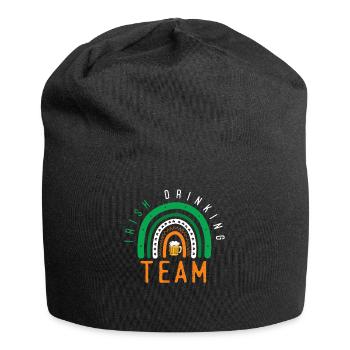 Équipe irlandaise de boisson - Bonnet en jersey - noir - Devant