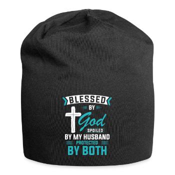 God Covenant, Psalm, Christian - Jersey Beanie - black - Front