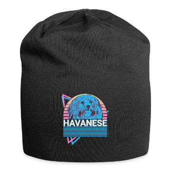 Rétro havanais - Bonnet en jersey - noir - Devant