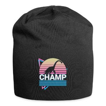 Champ Kryptide Kryptozoologie Retro - Jersey-Beanie - Schwarz - Vorne