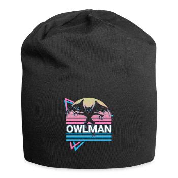 Eulenmann Kryptide Kryptozoologie Retro - Jersey-Beanie - Schwarz - Vorne