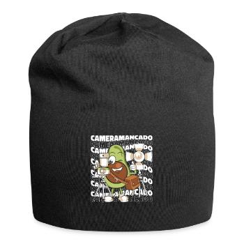 Kameramann - Jersey-Beanie - Schwarz - Vorne