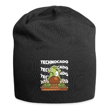 Techno - Bonnet en jersey - noir - Devant