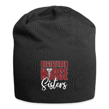 Infirmier - Bonnet en jersey - noir - Devant