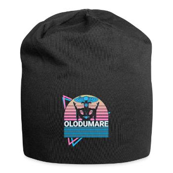 Olodumare Orisha Divinité africaine Yoruba Reli - Bonnet en jersey - noir - Devant