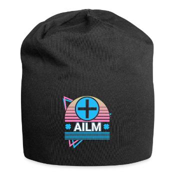 Ailm Symbole celtique Mythologie celtique Rétro - Bonnet en jersey - noir - Devant