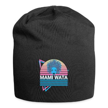 Mami Wata La Sirene Water Spirit Ancien - Bonnet en jersey - noir - Devant