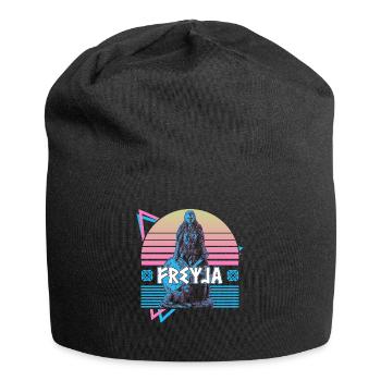 Freyja Freya Nordic Goddess Asgard Norse Mytus - Jersey Beanie - black - Front