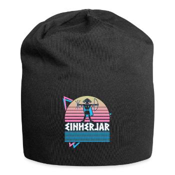 Einherjar Mythologie nordique Armée nordique de - Bonnet en jersey - noir - Devant