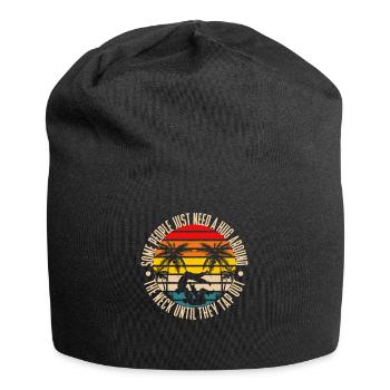 Martial Arts BJJ Brazilian Jiu Jitsu - Jersey-Beanie - Schwarz - Vorne