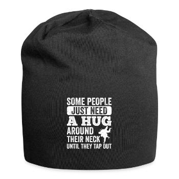 Martial Arts BJJ Brazilian Jiu Jitsu - Jersey-Beanie - Schwarz - Vorne