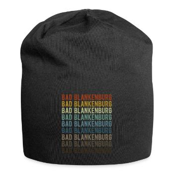 Bad Blankenburg Stadt Retro Vintage - Jersey-Beanie - Schwarz - Vorne