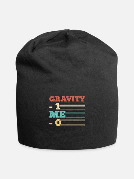 Gebrochener Arm Spruch - Fraktur Gipsarm - Jersey-Beanie - Schwarz