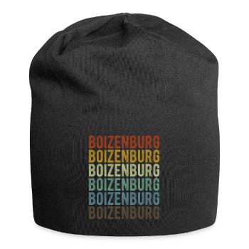 Boizenburg Stadt Retro Vintage - Jersey-Beanie - Schwarz - Vorne