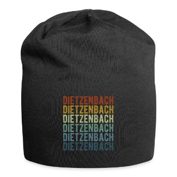 Dietzenbach Stadt Retro Vintage - Jersey-Beanie - Schwarz - Vorne