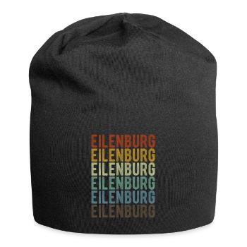 Eilenburg Stadt Retro Vintage - Jersey-Beanie - Schwarz - Vorne