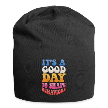 ABA -Therapeut, ABA -Therapie, Therapeut, SPEd - Jersey-Beanie - Schwarz - Vorne