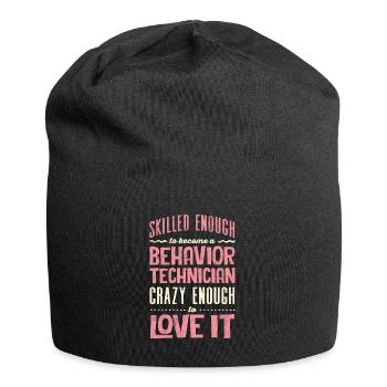 ABA -Therapeut, ABA -Therapie, Therapeut, SPEd - Jersey-Beanie - Schwarz - Vorne
