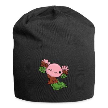 Gynesexual Pride Kawaii Axolotl Gynesexual Fl - Bonnet en jersey - noir - Devant