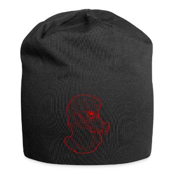 Zombiecore Aesthetic David Head Statue Soft Grun - Jersey Beanie - black - Front