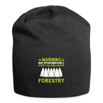 Forester Forestry Forester Forest Worker Forest - Jersey Beanie - black - Front