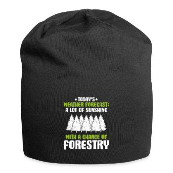 Forester Forestry Forester Forest Worker Forest - Jersey Beanie - black - Front