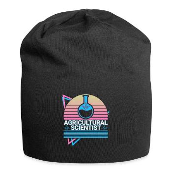 Agricultural Scientist Agricultural Science - Jersey Beanie - black - Front