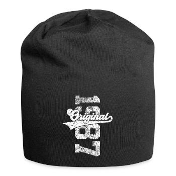 39TH BIRTHDAY ORIGINAL 1987 - Jersey Beanie - black - Front