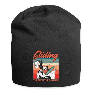 Kiteboarder Kitesurfer Kiten Kiteboard Cadeau - Bonnet en jersey - noir - Devant