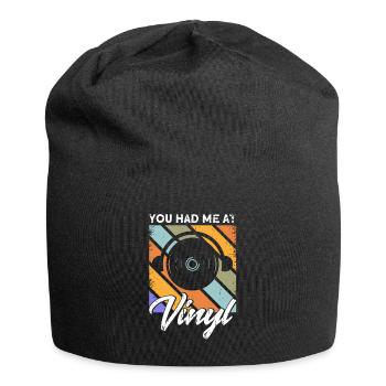 Record LP Collector Record Collector - Jersey Beanie - black - Front